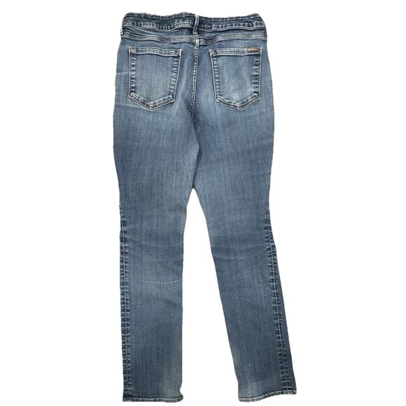 Eddie Bauer Jeans Womens Blue 10 Curvy Straight Specially Dyed - Picture 10 of 10